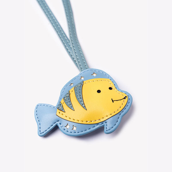 Sunny Stripe Fish Charm