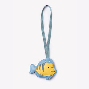 Sunny Stripe Fish Charm
