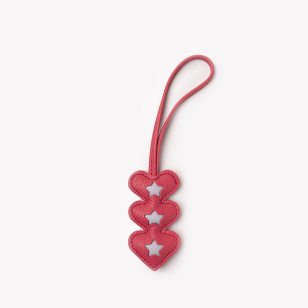 Triple Hearts Charm